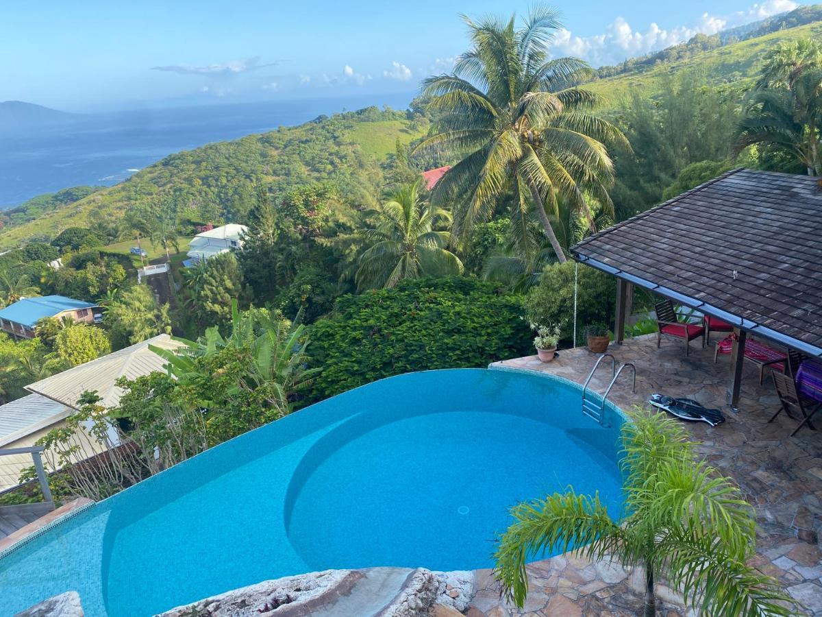 Globe Trotter Lodge Tahiti Пунауиа Екстериор снимка
