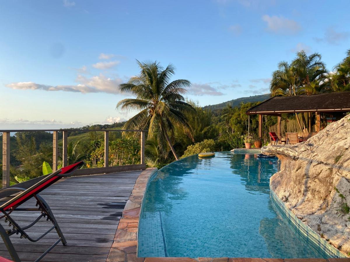 Globe Trotter Lodge Tahiti Пунауиа Екстериор снимка