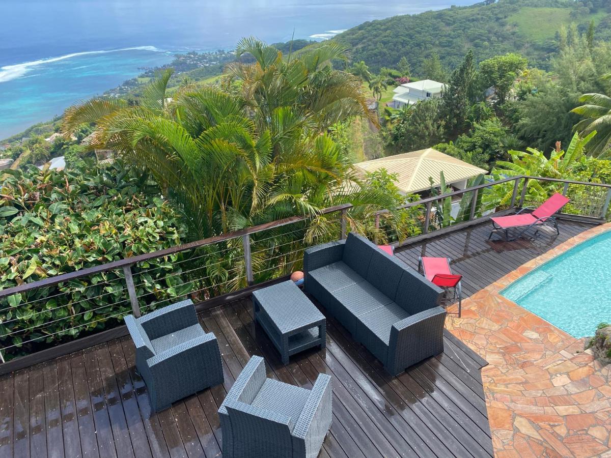 Globe Trotter Lodge Tahiti Пунауиа Екстериор снимка