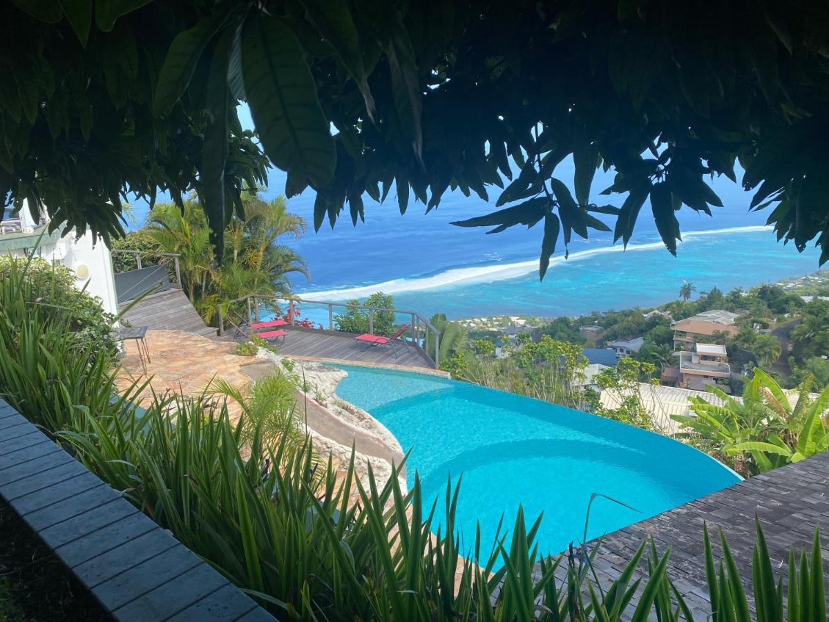 Globe Trotter Lodge Tahiti Пунауиа Екстериор снимка