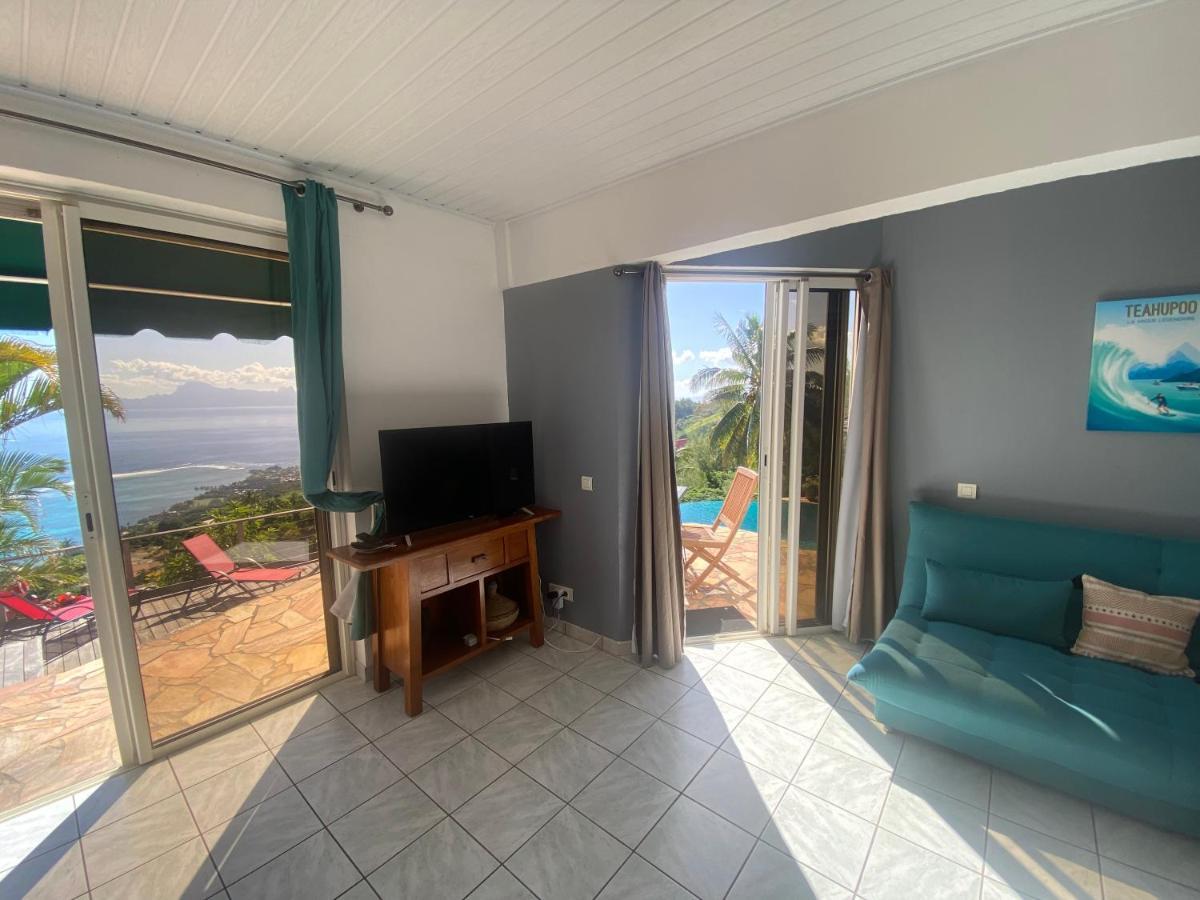 Globe Trotter Lodge Tahiti Пунауиа Екстериор снимка