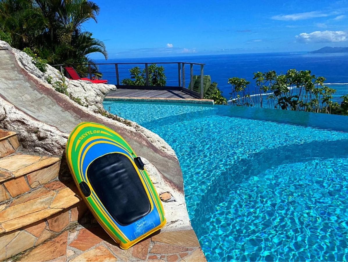 Globe Trotter Lodge Tahiti Пунауиа Екстериор снимка