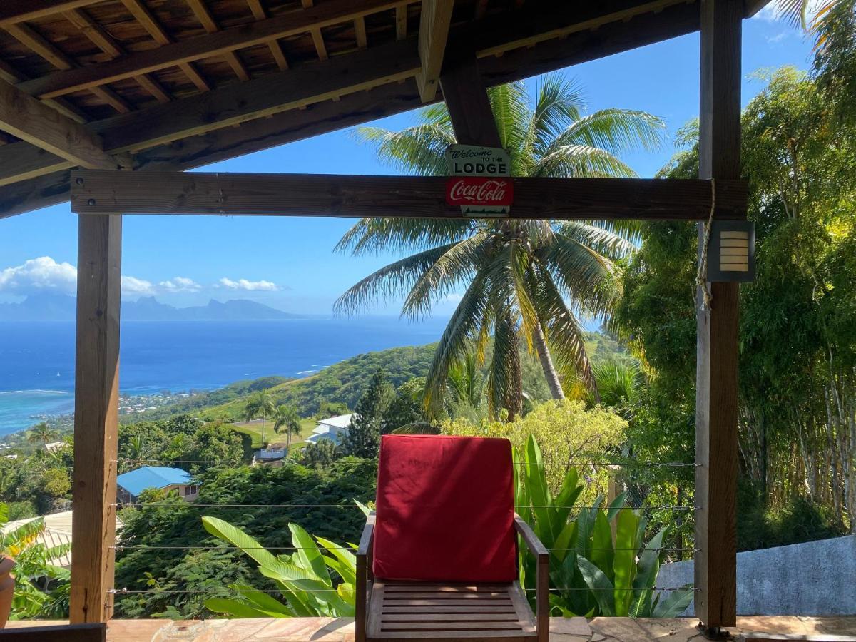 Globe Trotter Lodge Tahiti Пунауиа Екстериор снимка