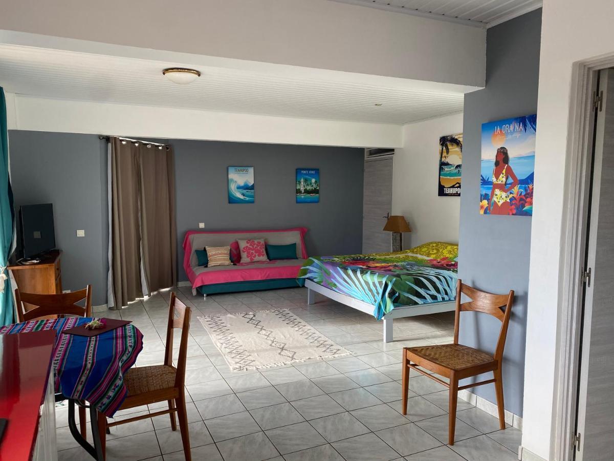 Globe Trotter Lodge Tahiti Пунауиа Екстериор снимка