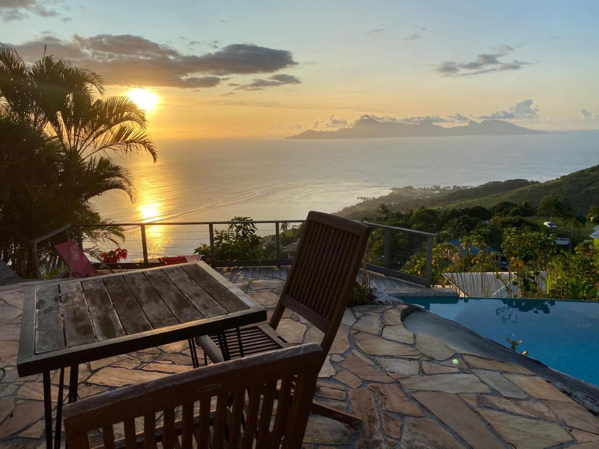 Globe Trotter Lodge Tahiti Пунауиа Екстериор снимка